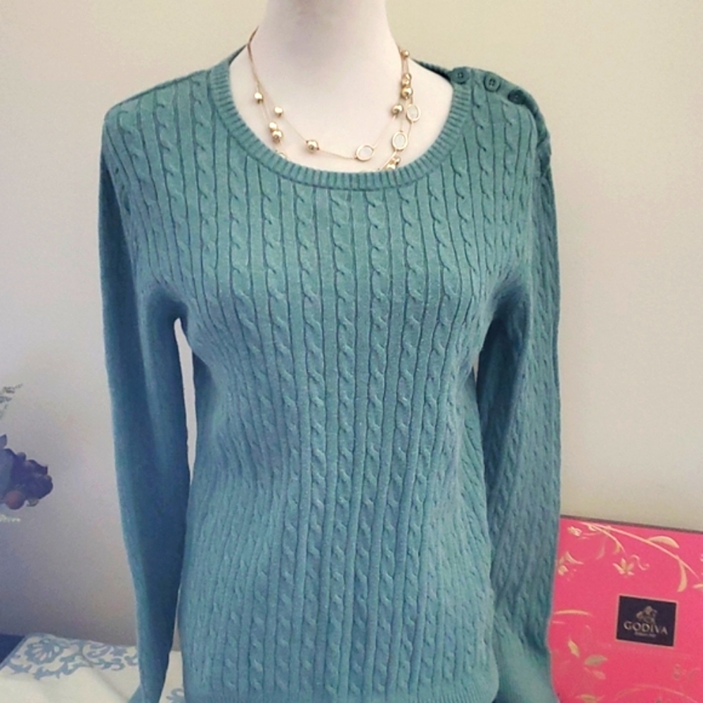 Sonoma Large Cable Knit Sweater